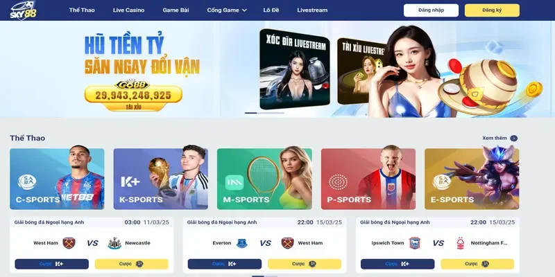 Giới thiệu tổng quan về Sky88